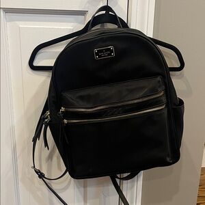 Kate Spade Black Nylon Backpack